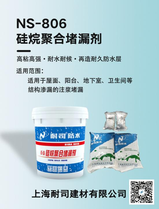 耐司NS-806硅烷聚合堵漏劑